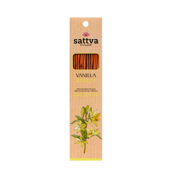 Natural vanilla incense sticks