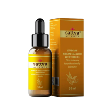 Ayur Glow face serum with turmeric and mineral complex