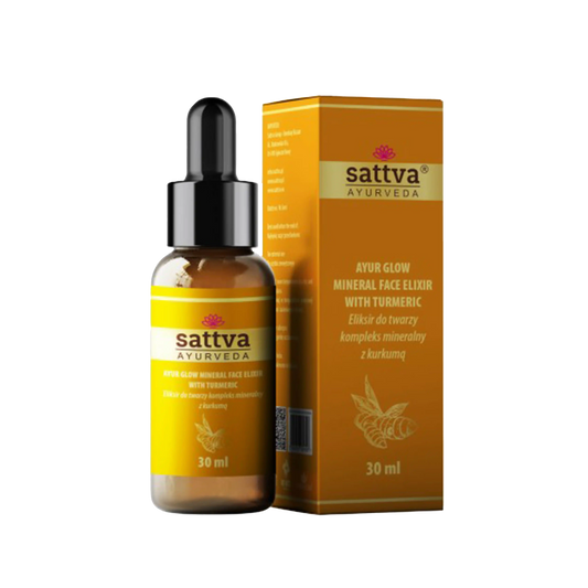 Ayur Glow serum do twarzy z kurkumą i kompleksem mineralnym