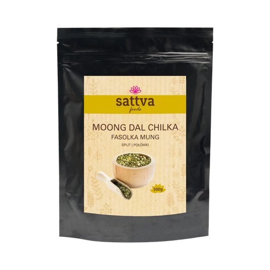 Fasolka mung moong dal chilka 500g