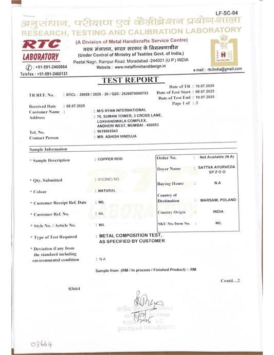 Wellness copper bracelet 206