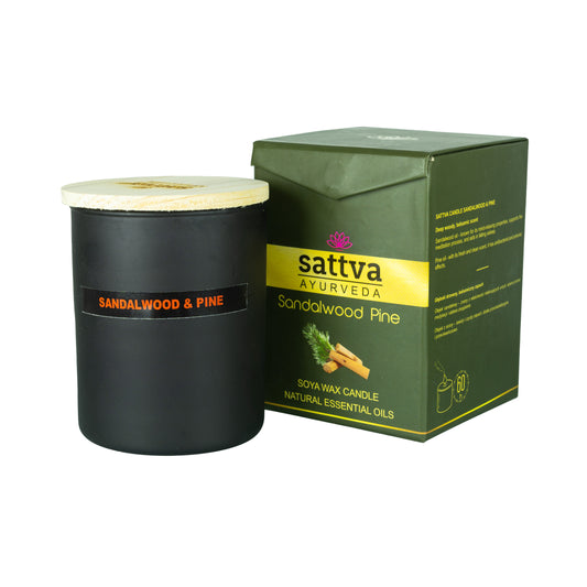Soy Candle - Sandalwood and Pine