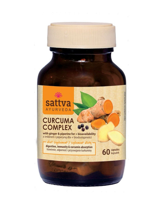 Turmeric with piperine and ginger