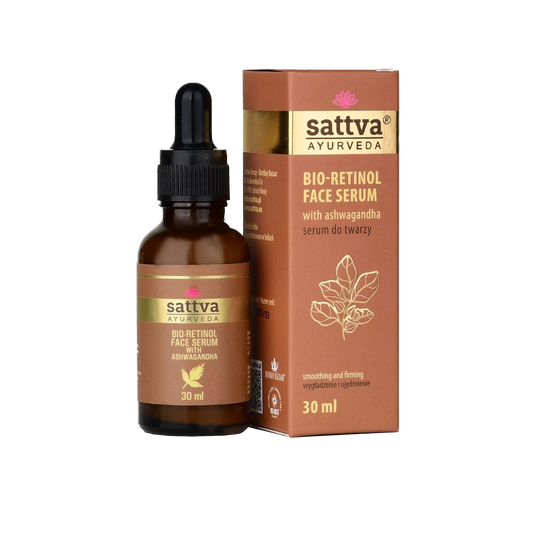 Sattva serum do twarzy bio-retinol z ashwagandhą wygładzające i ujędrniające