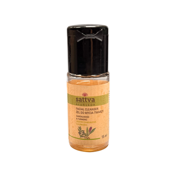 Mini product sandalwood and turmeric face wash gel
