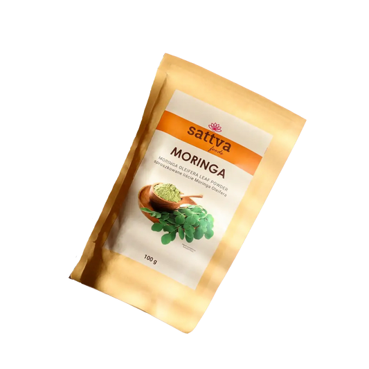 Moringa zioła w proszku