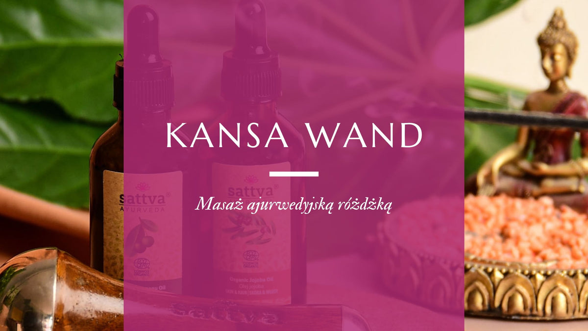 Kansa wand ajurwedyjski masażer do twarzy