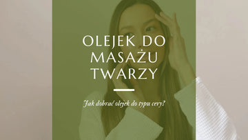 Kobieta wykonuje masaż twarzy