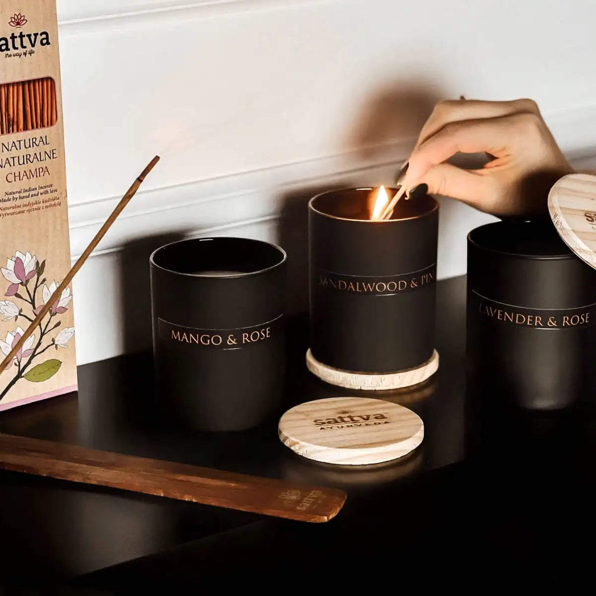 Świece sojowe Sattva Soy Candle