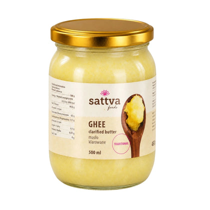Ghee tradycyjne masło klarowane 500 ml