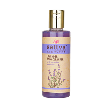Sattva żel do mycia ciała lawendowy naturalny skład 