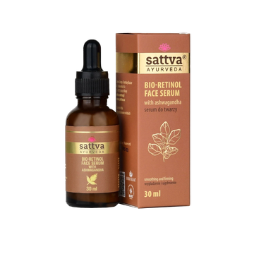Sattva serum do twarzy bio-retinol z ashwagandhą wygładzające i ujędrniające