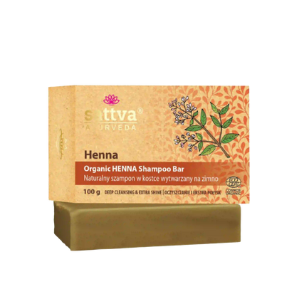 Organic henna shampoo bar for hair