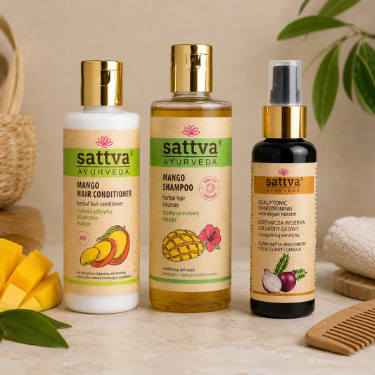 Mango Hair Growth Ritual – zestaw nawilżająco-wzmacniający do włosów