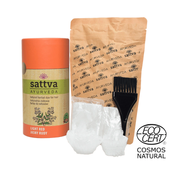 opakowanie henny jasny rudy z akcesoriami do koloryzacji