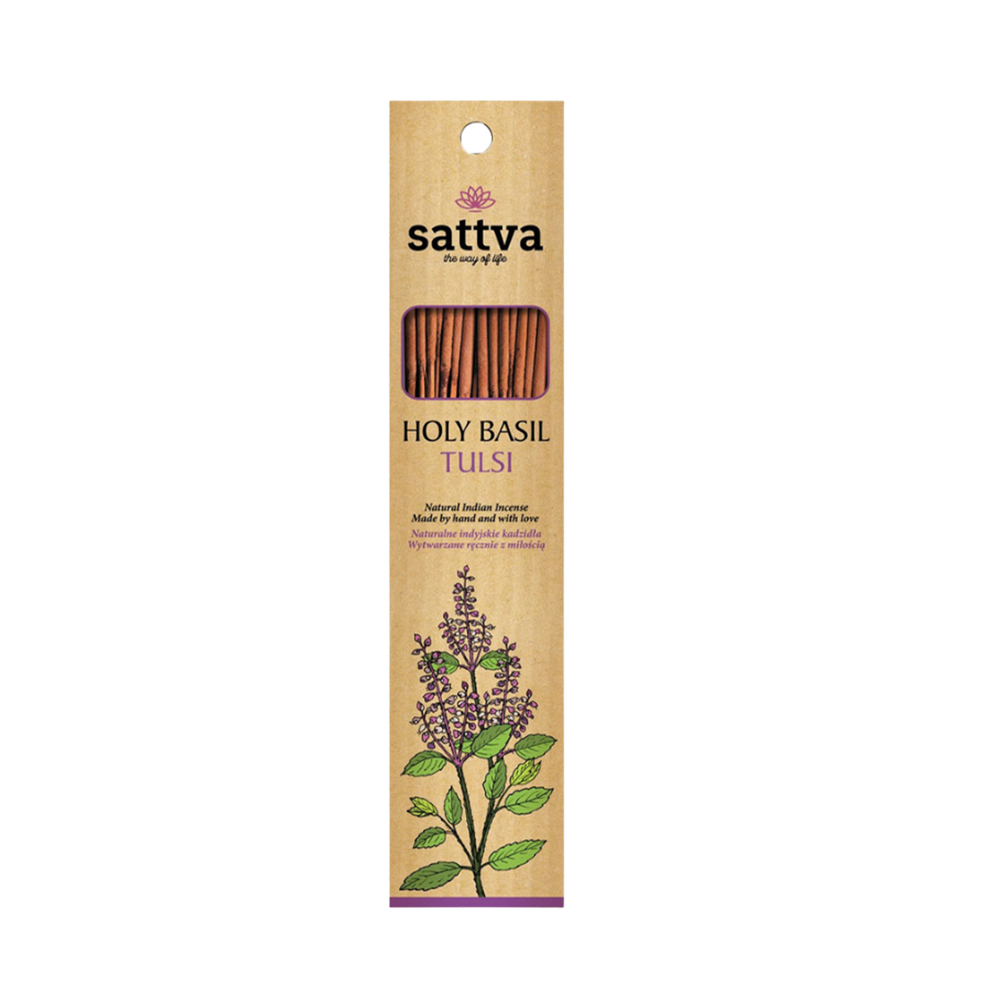opakowanie kadzidełek sattva tulsi
