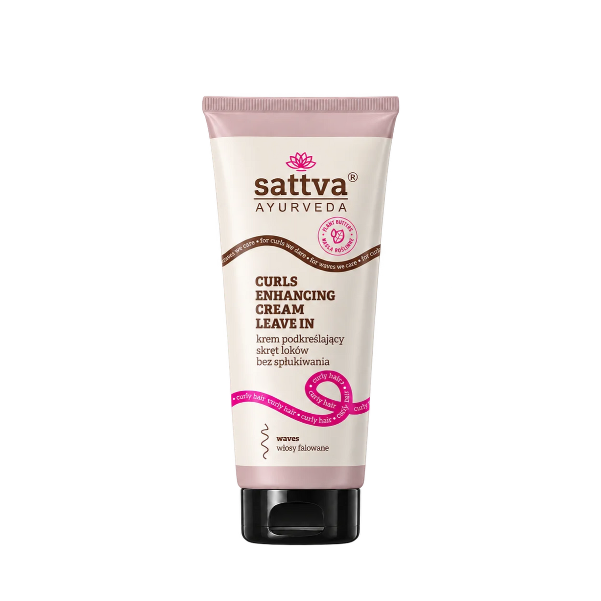 Krem podkreślający skręt do włosów falowanych 200 ml - Product Image