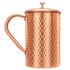 Młotkowany dzbanek miedziany - Product Image