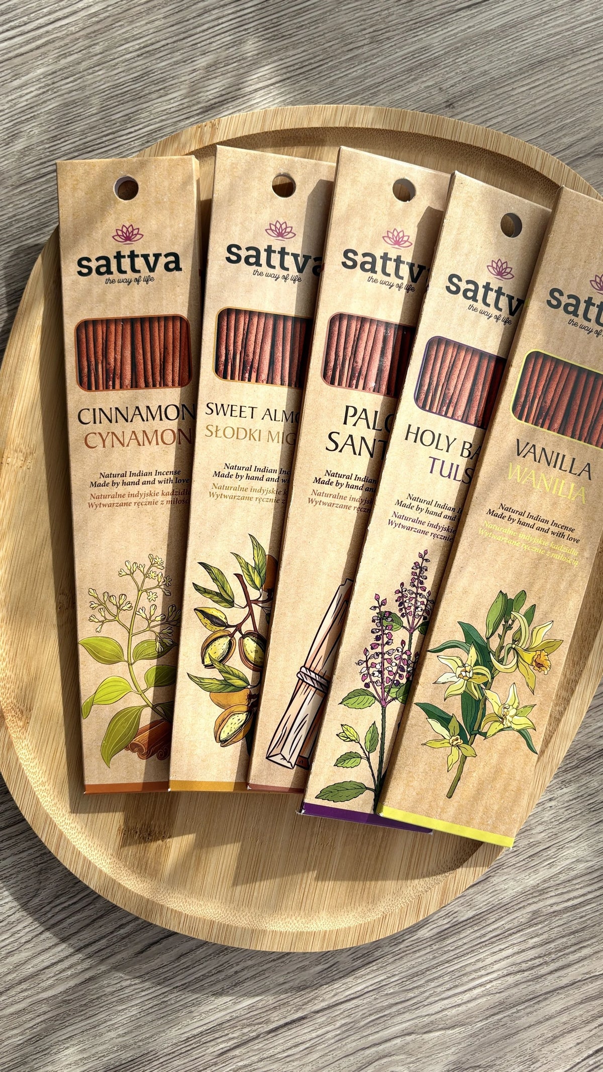 Naturalne kadzidełka słodkie migdały - Product Image