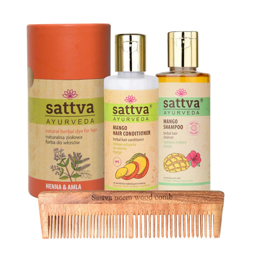 Pierwsze hennowanie – zestaw Henna & Amla z pielęgnacją - Product Image