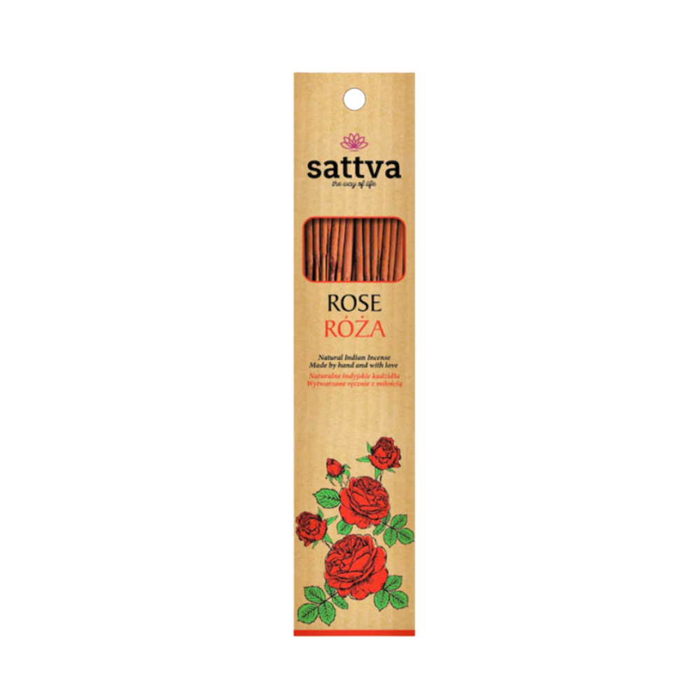 naturalne kadzidelka rose