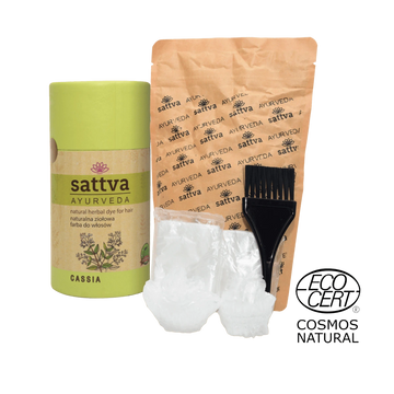 Opakowanie cassia z akcesoriami