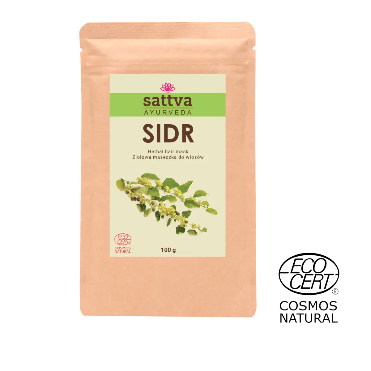 opakowanie sidr glozyna w proszku maseczka na wlosy