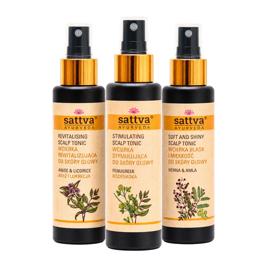 Zestaw 3 wcierek do skóry głowy Sattva — 3 w cenie 2 - Product Image